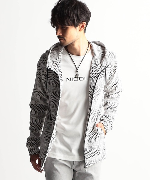 NICOLE CLUB FOR MEN（ニコルクラブフォーメン） パーカー ジオ