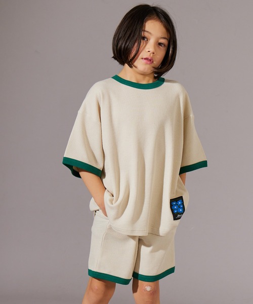 男の子用洋服セット PAIRMANON STREET セットアップ 「PAIRMANON STREET」ワッフル
