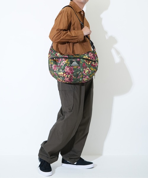 美品 Gregory 旧ロゴガーデンフラワーサッチェルMショルダーバッグ GREGORY グレゴリー ショルダーバッグ 
