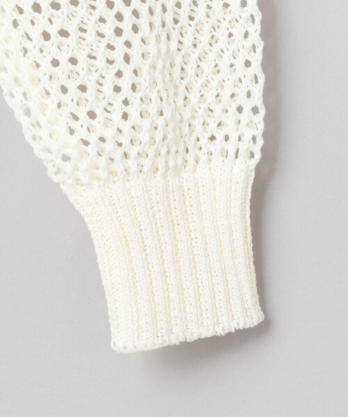 25SS sulvam MESH OVER KNIT サルバム　ニット sulvam / サルバム】MESH OVER KNIT（ニット/セーター）｜sulvam