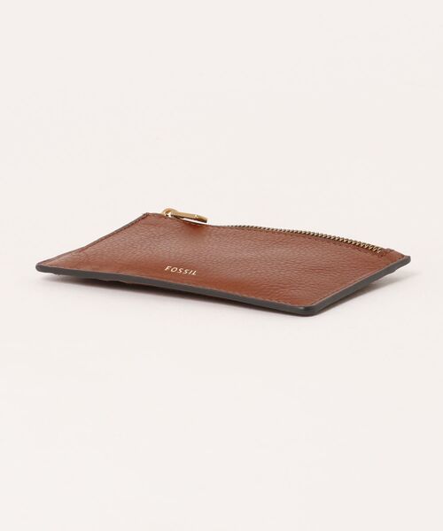 【正規品】Fossil カードケース　フォッシル　ソフィア レザー ブラウン FOSSIL（フォッシル） 名刺入れ カード入れ レディース レザー