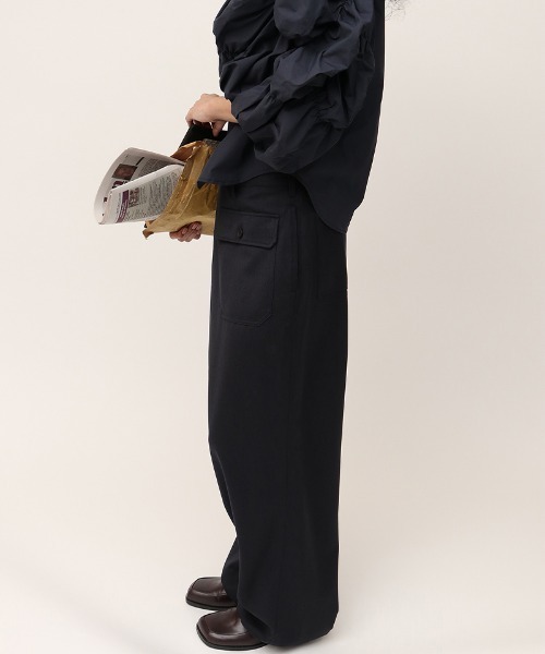 leinwande スラックス パンツ Work Wrapped Trousers レディース