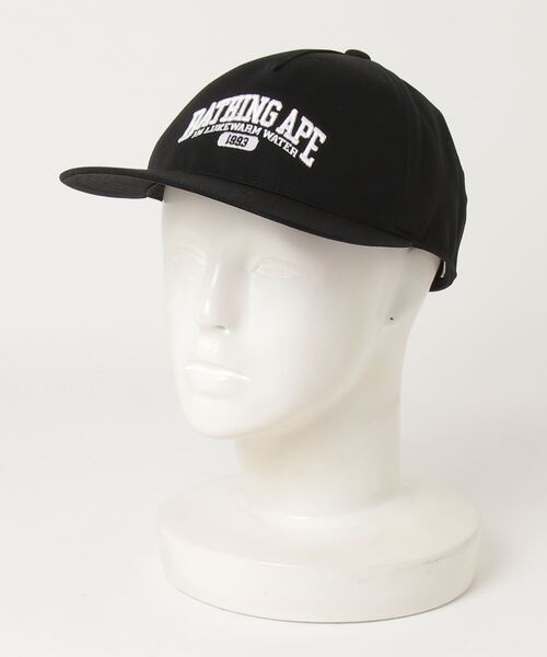 A BATHING APE（アベイシングエイプ） キャップ 帽子 LOGO TRUCKER CAP