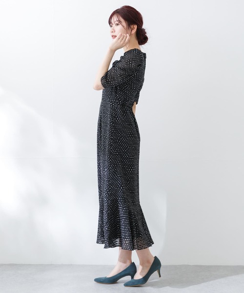 ドレス 「別注」Chaco×ROSSO カットジャガードドレス : ZOZOTOWN