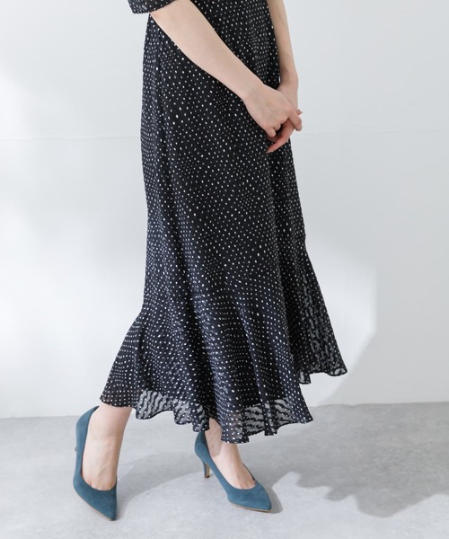 ドレス 「別注」Chaco×ROSSO カットジャガードドレス : ZOZOTOWN