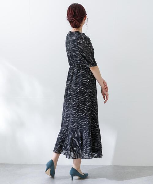 ワンピース 「別注」Chaco×ROSSO カットジャガードドレス : ZOZOTOWN