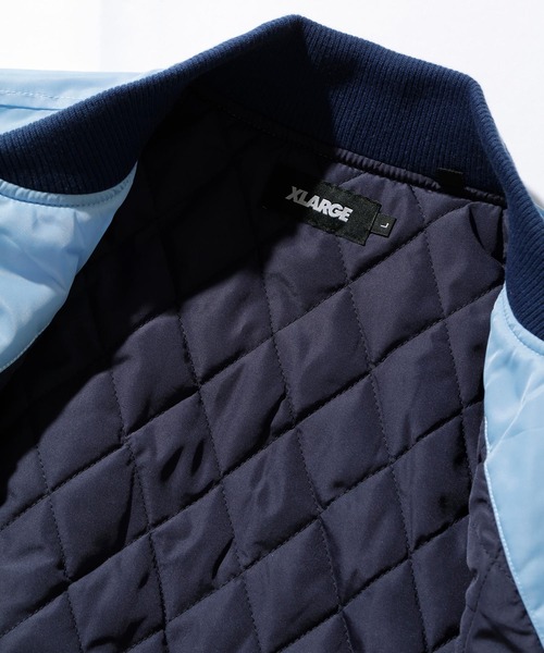 XLARGE（エクストラ ラージ） スタジャン S ライトブルー メンズ