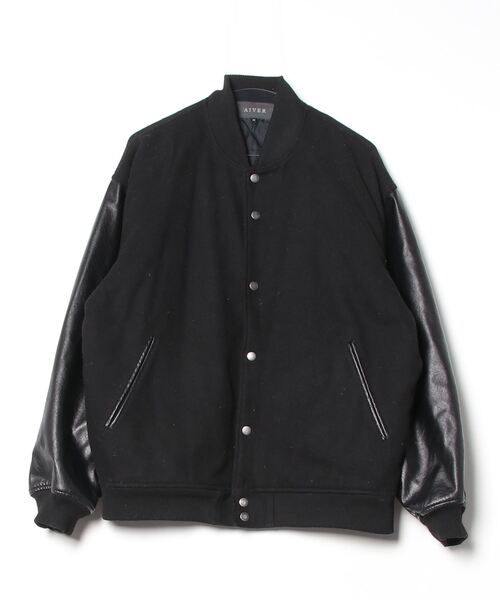 AIVER スタジャン Mサイズ ブラック　神スタジャン AIVER（アイバー） スタジャン M ブラック メンズ : ZOZOTOWN Yahoo!店