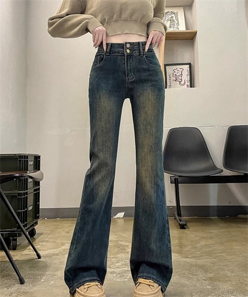 FREE STYLISTS ジーンズ デニム デニムパンツ フレアデニム
