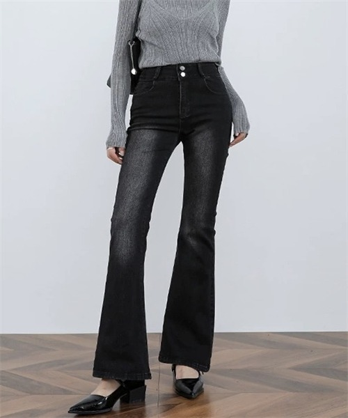 FREE STYLISTS ジーンズ デニム デニムパンツ フレアデニムパンツ