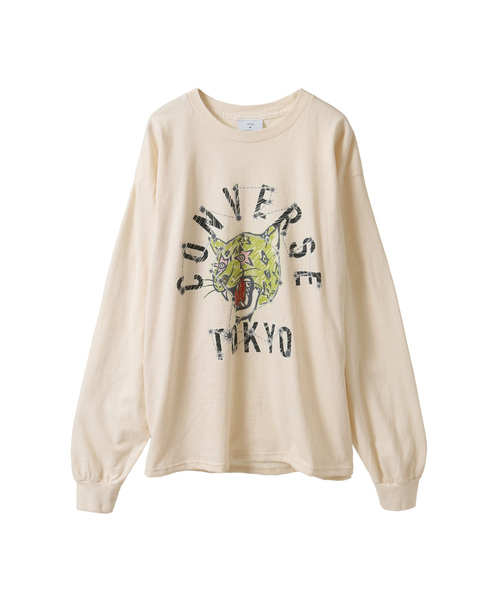 tシャツ PIGMENT DYE JAGUAR CONSTELLATION LONGSLEEVE TEE レディース メンズ