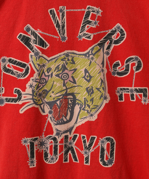CONVERSE TOKYO tシャツ PIGMENT DYE JAGUAR CONSTELLATION
