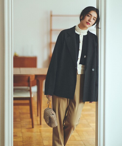 「UNFILO」 パンツ LARGE グレー レディース_画像9