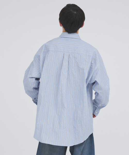 510t*専用 美品 ジャーナルスタンダード ストライプ リネンシャツ. JOURNAL STANDARD - 10XL リネン ストライプ シャツ 【鷲崎健