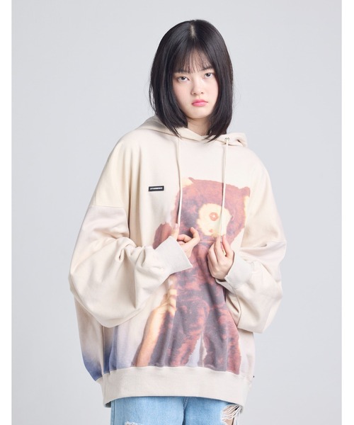 パーカー /Little sunny bite/bear hoodie レディース メンズ