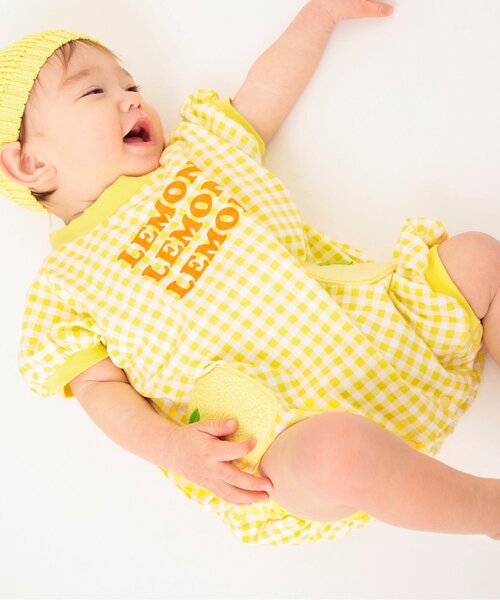 ベビー服 ロンパース 「WAKUWAKU FARM」モチーフロンパス | BREEZE | 01