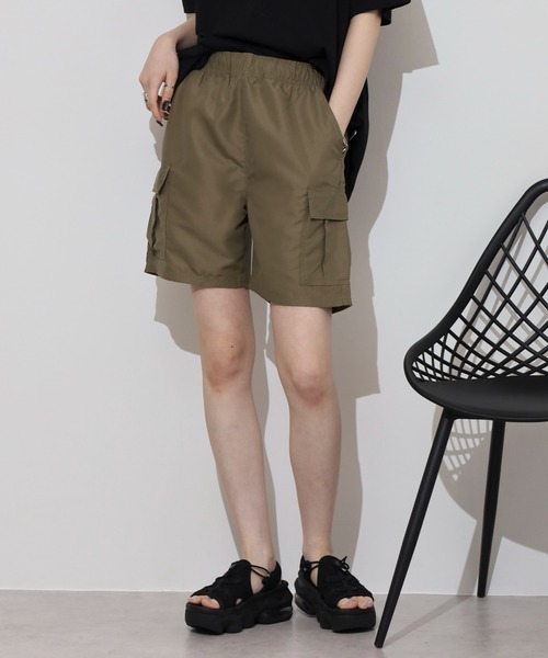 カーゴパンツ Cool touch half cargo pants / 接触冷感 ハーフカーゴパンツ unisex メンズ レディース | FUNALIVE | 04