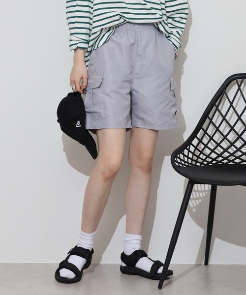 カーゴパンツ Cool touch half cargo pants / 接触冷感 ハーフカーゴパンツ unisex メンズ レディース | FUNALIVE | 02
