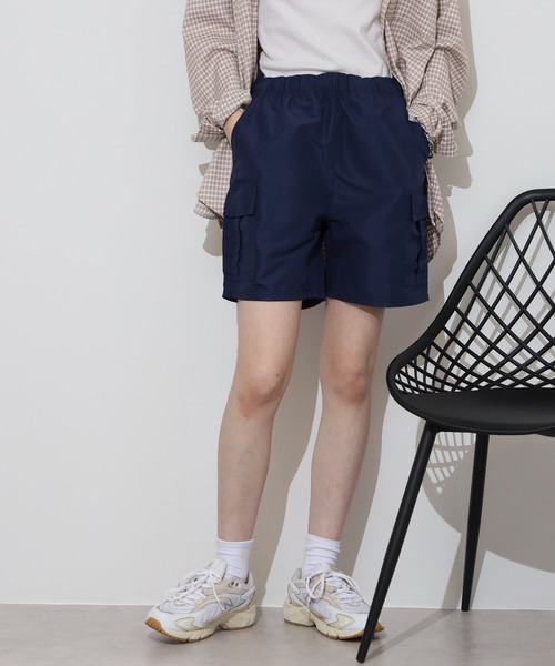 カーゴパンツ Cool touch half cargo pants / 接触冷感 ハーフカーゴパンツ unisex メンズ レディース | FUNALIVE | 05