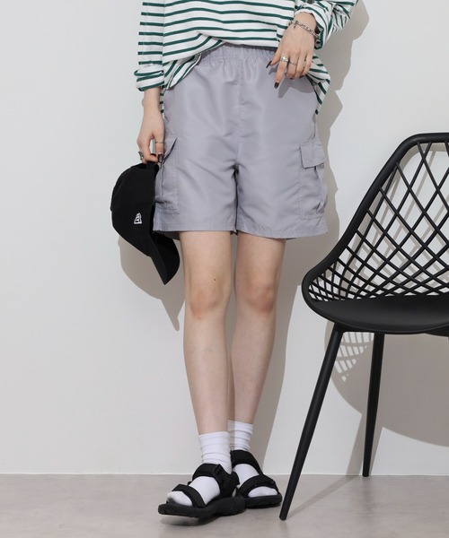 カーゴパンツ Cool touch half cargo pants / 接触冷感 ハーフカーゴパンツ unisex メンズ レディース | FUNALIVE | 11