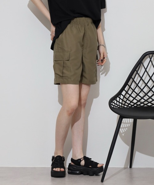 カーゴパンツ Cool touch half cargo pants / 接触冷感 ハーフカーゴパンツ unisex メンズ レディース | FUNALIVE | 19