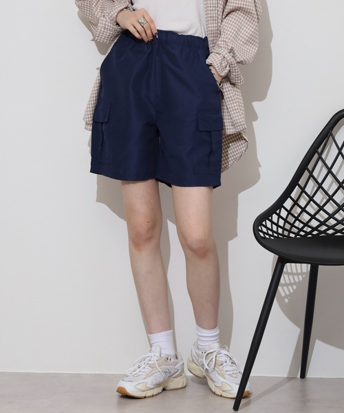 カーゴパンツ Cool touch half cargo pants / 接触冷感 ハーフカーゴパンツ unisex メンズ レディース | FUNALIVE | 22