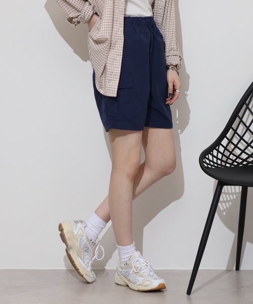 カーゴパンツ Cool touch half cargo pants / 接触冷感 ハーフカーゴパンツ unisex メンズ レディース | FUNALIVE | 23