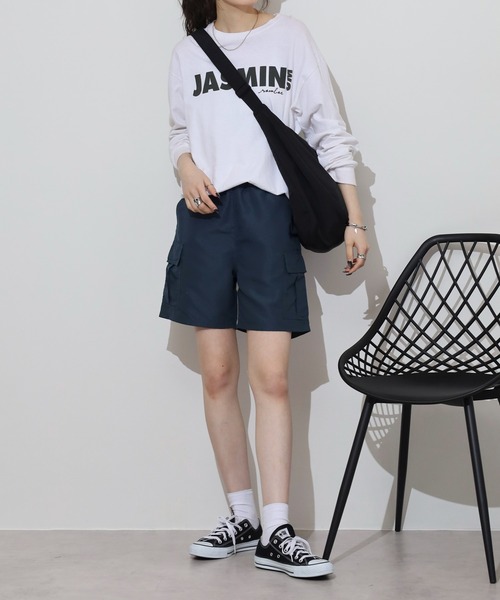 カーゴパンツ Cool touch half cargo pants / 接触冷感 ハーフカーゴパンツ unisex メンズ レディース | FUNALIVE | 17