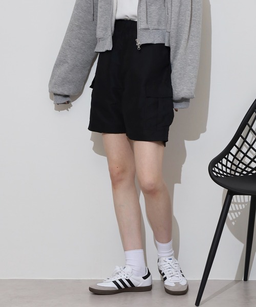 カーゴパンツ Cool touch half cargo pants / 接触冷感 ハーフカーゴパンツ unisex メンズ レディース | FUNALIVE | 06