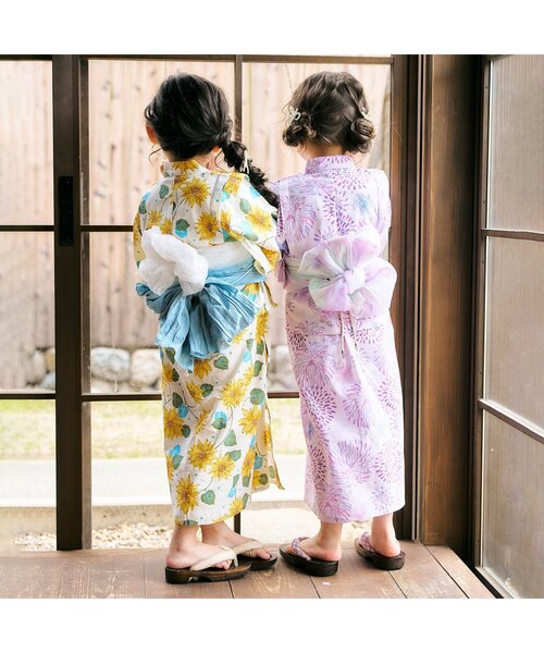 apres les cours 飾り帯＿アプレのはんなり浴衣＆甚平 キッズ