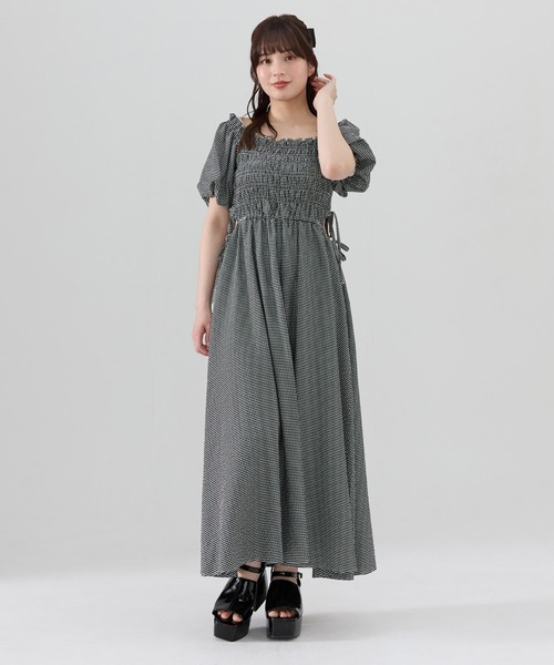 シャーリーテンプル♡新品未使用タグ付き♡ギンガムチェックワンピース赤100 シャーリーテンプル 赤ギンガムチェックワンピース100cm ワンピース