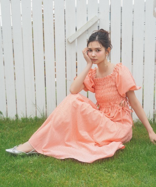 REDYAZEL（レディアゼル） ワンピース シャーリングギンガムチェック