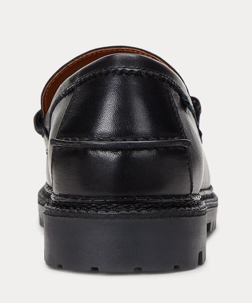 POLO RALPH LAUREN ローファー Jett ラグソール レザー ペニー