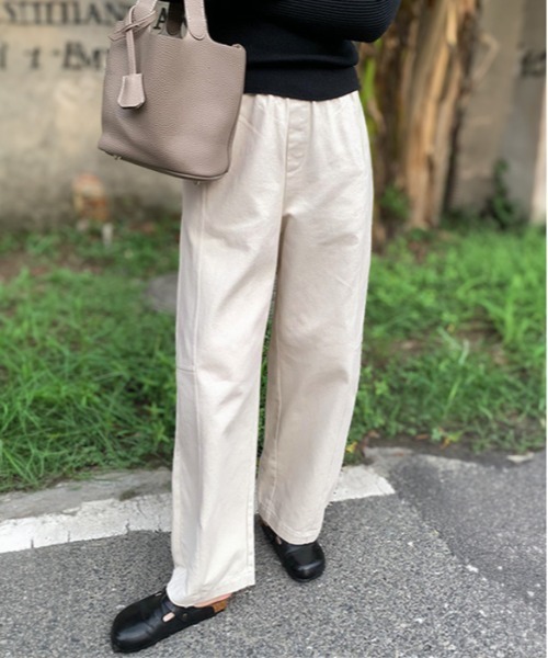 パンツ バレルレッグツイルパンツ レディース : ZOZOTOWN Yahoo