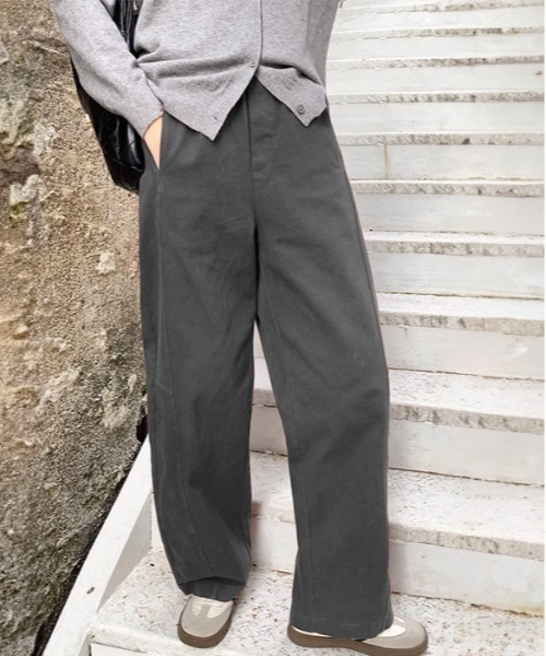 パンツ バレルレッグツイルパンツ レディース : ZOZOTOWN Yahoo