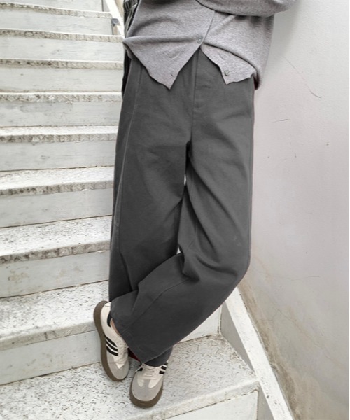 パンツ バレルレッグツイルパンツ レディース : ZOZOTOWN Yahoo