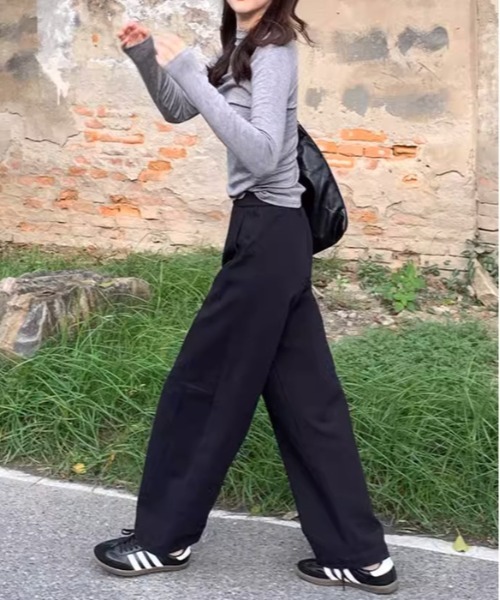 新品未開封　バレルレッグツイルパンツ パンツ バレルレッグツイルパンツ レディース : ZOZOTOWN Yahoo