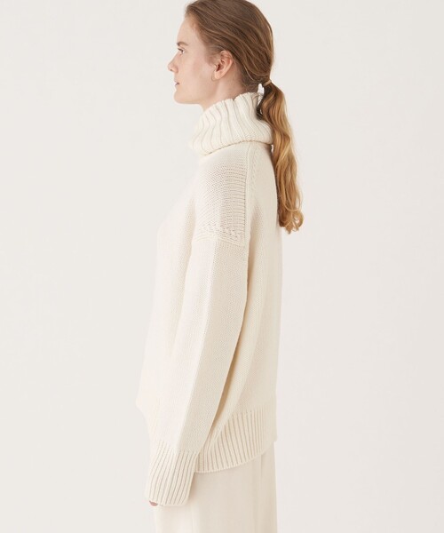 GALERIE VIE（ギャルリー ヴィー） タートルネックニット S ホワイト