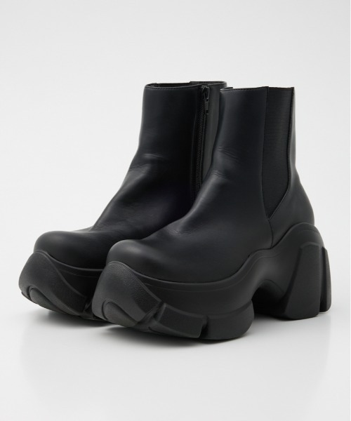 「SLY」 ショートブーツ SMALL ダークブラウン レディース_画像3