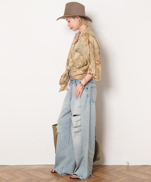COUTURE D`ADAM/クチュールドアダム COUTURE D'ADAM/クチュールドアダム】 JUNGLE RAMY SHIRT
