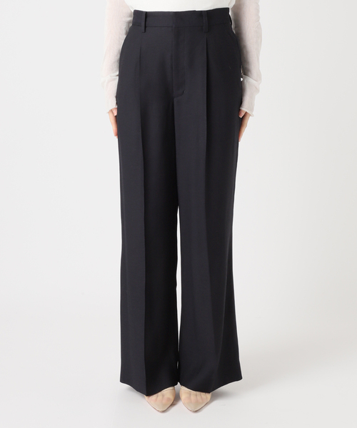 Plage washable linen混 ハイウエストパンツ セール】《追加》washable linen混 ハイウエストパンツ