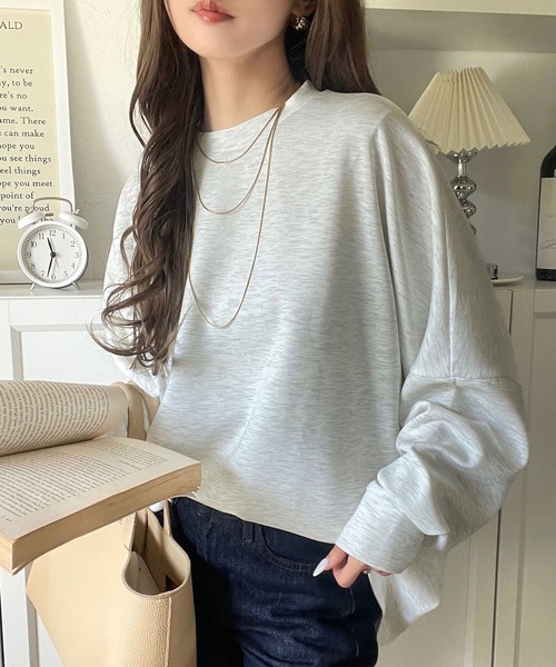 Java トレーナー スウェット 「JaVaジャバ コラボ」上品な抜け感と艶感