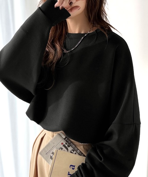 Java トレーナー スウェット 「JaVaジャバ コラボ」上品な抜け感と艶感