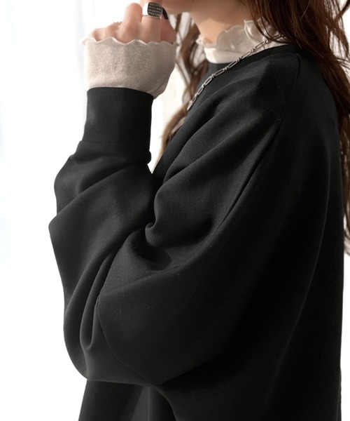 Java トレーナー スウェット 「JaVaジャバ コラボ」上品な抜け感と艶感