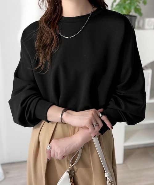 Java トレーナー スウェット 「JaVaジャバ コラボ」上品な抜け感と艶感