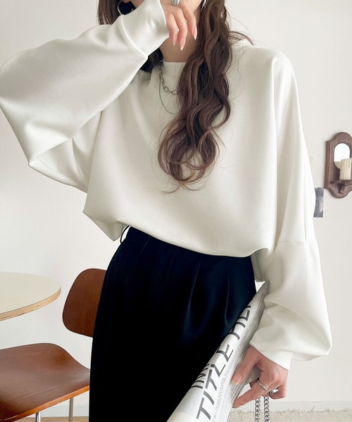 Java トレーナー スウェット 「JaVaジャバ コラボ」上品な抜け感と艶感