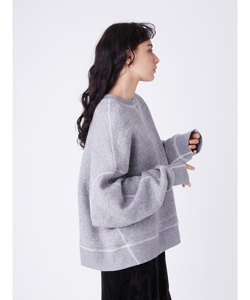 「Mila Owen」 スウェットカットソー 0 グリーン レディース