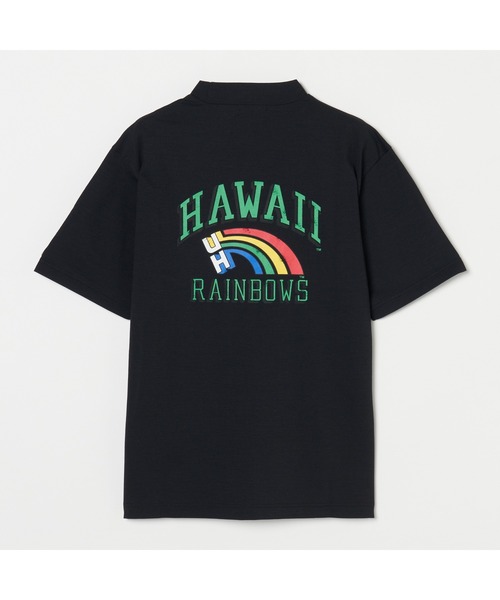 RosasenUniversity of Hawaiiモックネック半袖新品 Rosasen（ロサーセン） シャツ 「Rosasen/GOLF」ソロナ半袖モック