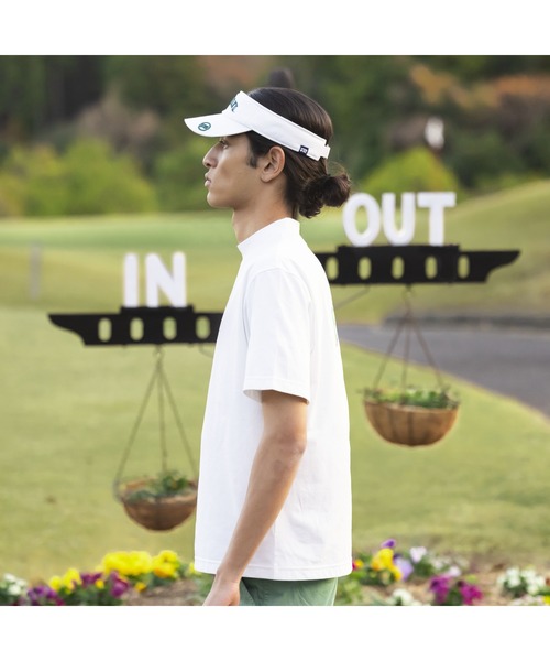 RosasenUniversity of Hawaiiモックネック半袖新品 Rosasen（ロサーセン） シャツ 「Rosasen/GOLF」ソロナ半袖モック