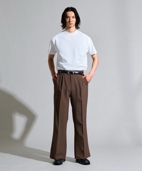 CALIFORNIA OUTFITTERS スラックス 4D19 2タックフレアスラックス